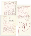 Hunter S. Thompson Autograph Letter Signed From 1967 -- ...not a penny yet from Random on the book, and a big court/contract battle is shaping up...